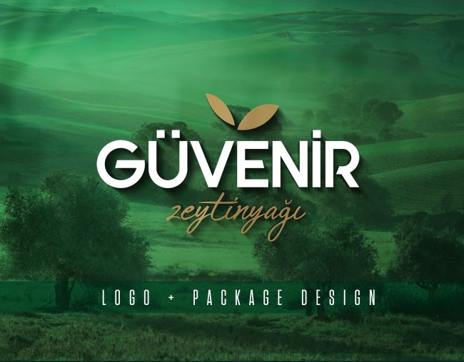 Güvenir Zeytinyağı Logo ve Paket Tasarımı